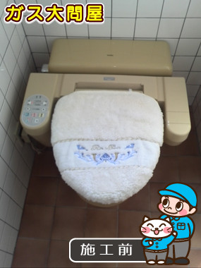 東京都中央区でのCES9412Mへの交換工事前の状態（浅草店）