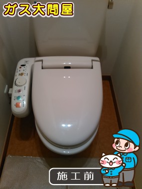 東京都世田谷区でのCW-KA21への交換工事前の状態（世田谷店）