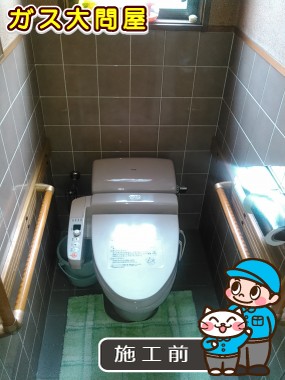 愛知県あま市でのCS230B＋SH231BA＋TCF2211Eへの交換工事前の状態（中村店）