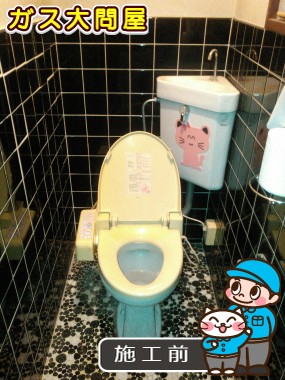 愛知県一宮市でのCS230BM＋SH231BA＋TCF6521への交換工事前の状態（一宮店）