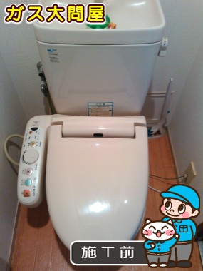 大阪府池田市でのCW-KB22への交換工事前の状態（北摂店）