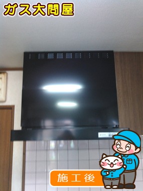 三重県四日市市でのKLR-3S-AP751RBK(右排気)／KLR-3S-AP751LBK(左排気)への交換工事（四日市店施工）