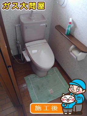 愛知県海部郡蟹江町でのCW-KB21への交換工事（中村店施工）