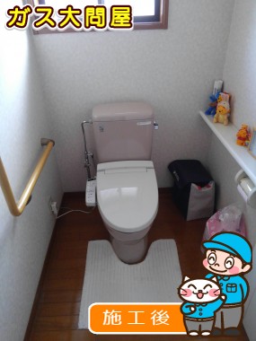 愛知県海部郡蟹江町でのCW-KB21への交換工事（中村店施工）