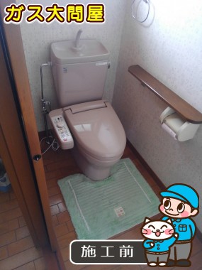 愛知県海部郡蟹江町でのCW-KB21への交換工事前の状態（中村店）