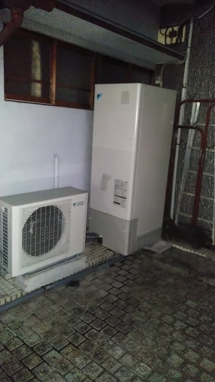 EQN37WFV＋BRC083D1＋KKC022E4への交換工事