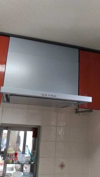 WNBSK607CDMSIL(左排気)／WNBSK607CDMSIR(右排気)への交換工事