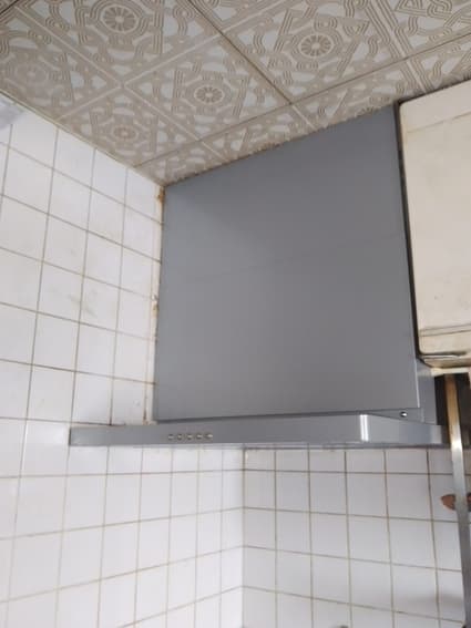 WNBSK607CDMSIL(左排気)／WNBSK607CDMSIR(右排気)への交換工事