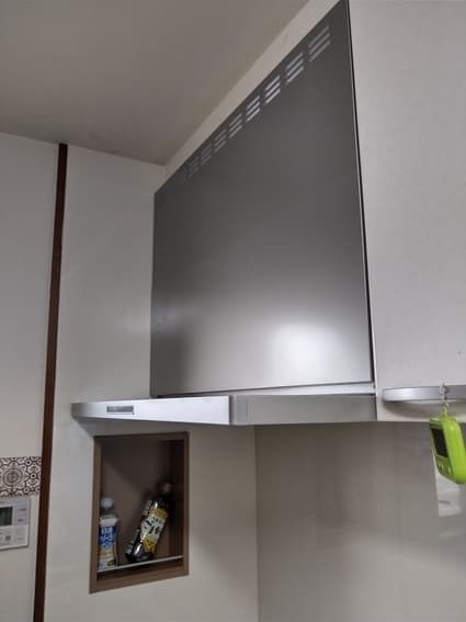 OGR-REC-AP902R SV(右排気)／OGR-REC-AP902L SV(左排気)への交換工事