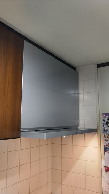 WNBSK907CDMSIL(左排気)／WNBSK907CDMSIR(右排気)への交換工事