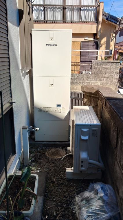 HE-S37LQS＋HE-TQWLW＋AD-HEH44NA-Cへの交換工事