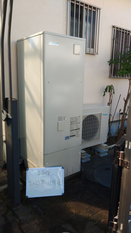 EQX37XFV＋BRC083F1＋KKC022E4への交換工事