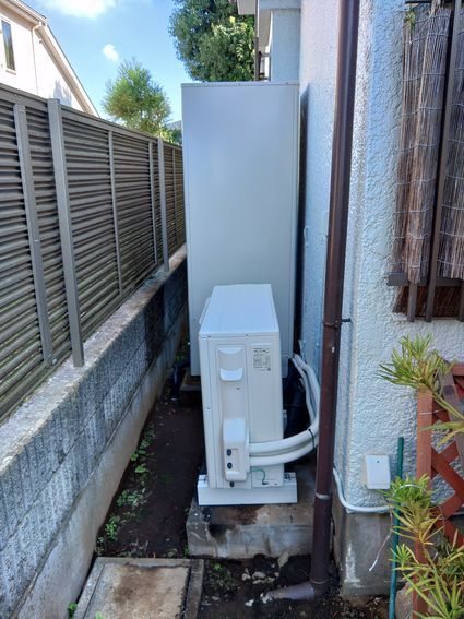 HE-S37LQS＋HE-TQWLW＋AD-HEH44NA-Cへの交換工事