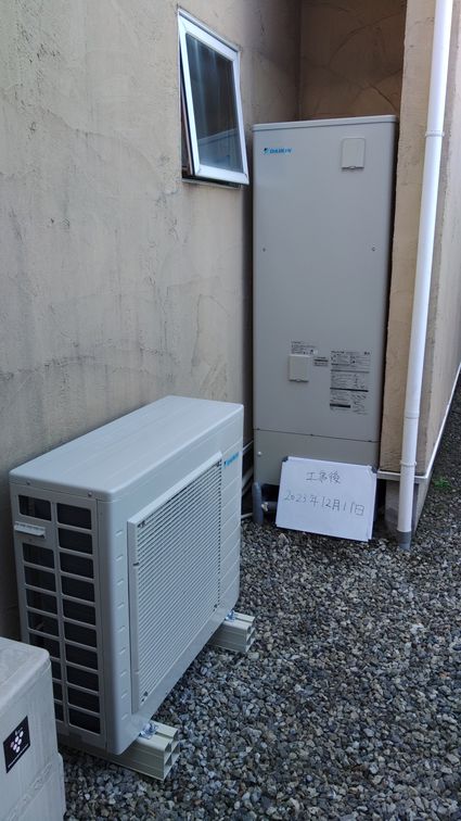 EQX37XFV＋BRC083F1＋KKC022E4への交換工事