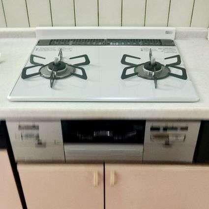 RS21W28P12TVL(左強火力)／RS21W28P12TVR(右強火力)への交換工事