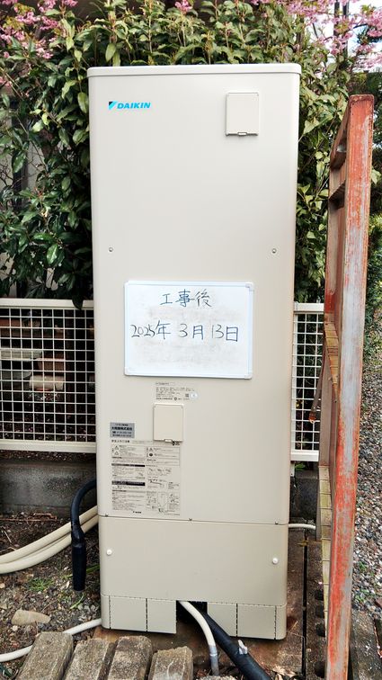 EQN37YV＋BRC083G31＋KKC022E4への交換工事