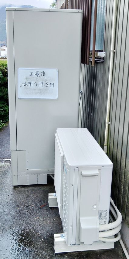 EQN37YV＋BRC083G31＋KKC022E4への交換工事