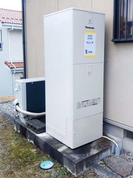 HE-S37LQS＋HE-TQWLW＋AD-HEH44NA-Cへの交換工事