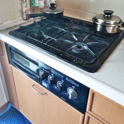 愛知県豊橋市でのPD-200WS-60CVへの交換工事前の状態（豊橋店）