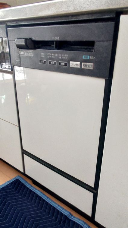 愛知県豊橋市でのNP-45RD9Sへの交換工事前の状態（豊橋店）
