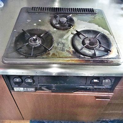 愛知県東海市でのPD-509WS-60CVへの交換工事前の状態（名古屋南店）