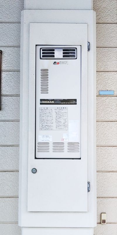 東京都杉並区でのRUX-SA1616T(A)-Eへの交換工事前の状態（杉並店）
