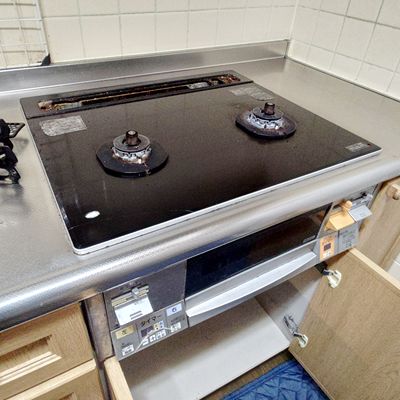 福岡県糸島市でのPD-509WS-60CVへの交換工事前の状態（早良店）