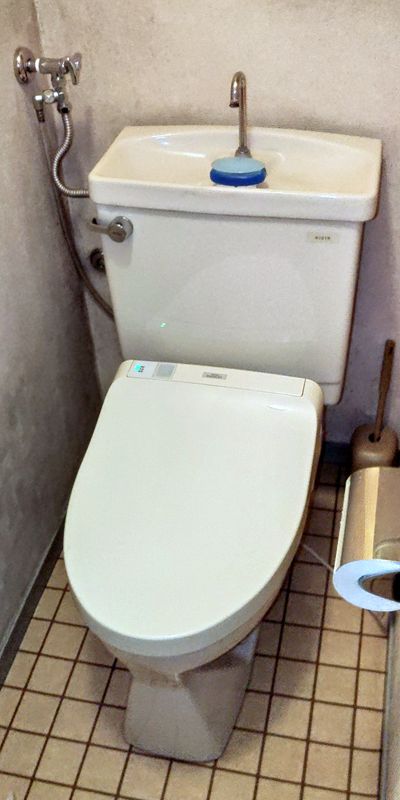 東京都中野区でのCS232BM＋SH233BA＋TCF4714への交換工事前の状態（杉並店）