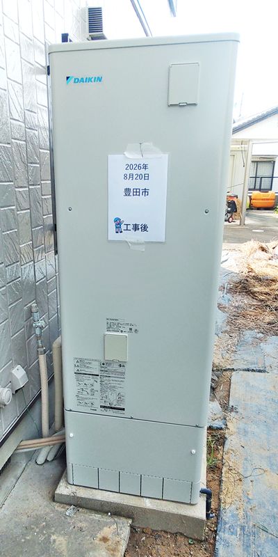 愛知県豊田市でのEQX37ZFV＋BRC083H1＋KKC022E4への交換工事（みよし店施工）