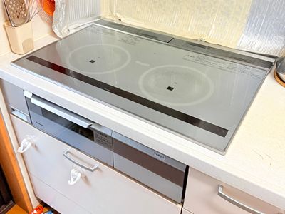 岡山県総社市でのKZ-C37Sへの交換工事前の状態（倉敷店）
