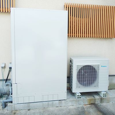 愛知県一宮市でのEQA37ZFTV＋BRC083H1＋KKC052B4への交換工事（一宮店施工）