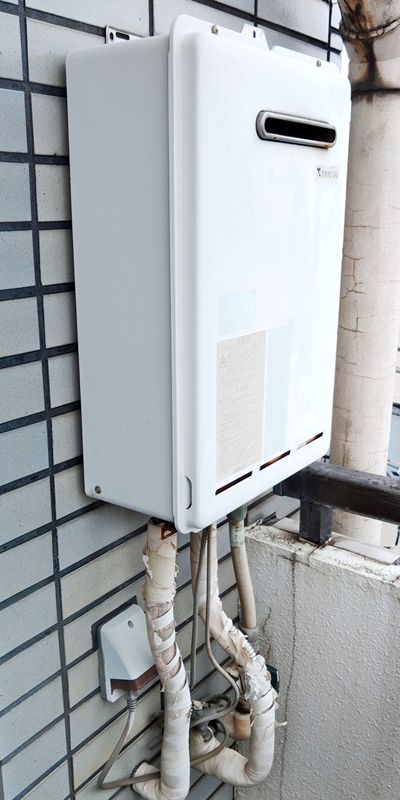 東京都練馬区でのRUX-A1616W(A)-Eへの交換工事前の状態（練馬店）