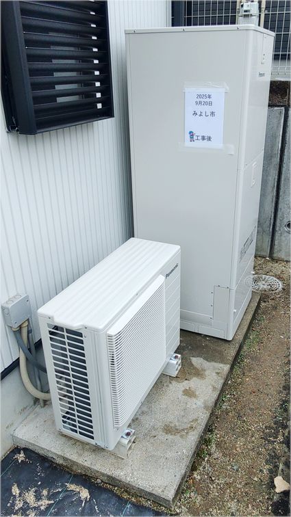 HE-S37LQS＋HE-TQWLW＋AD-HEJP4NA-Cへの交換工事