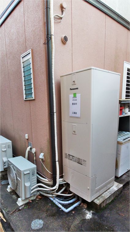 HE-S37LQS＋HE-TQWLW＋AD-HEH44NA-Cへの交換工事