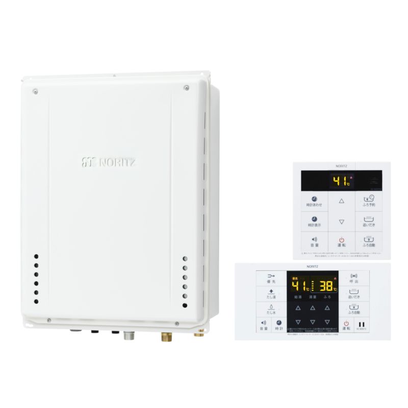 [GT-2070SAW BL LPG] ノーリツ ガスふろ給湯器 20号 シンプル(オート) プロパン 屋外壁掛形 リモコン別売 GT-2070SAW BL LPG + RC-B001 + KOJI] ノーリツ ガスふろ給湯器 20号
