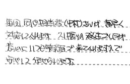 東京都台東区 F様からの工事完了後評価